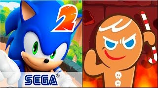Sonic Dash 2 Sonic Boom vs Cookie Run OvenBreak android gameplay screenshot 4