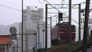 【ＪＲ貨物】　単８１５２レ　ＥＤ７６