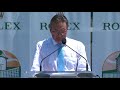 Jimmy Connors presenting Marat Safin, ITHF Class of 2016