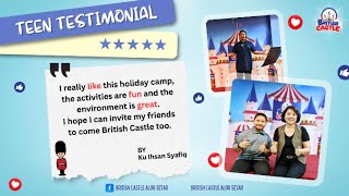 Ku Ihsan Syafiq Teen Testimonial