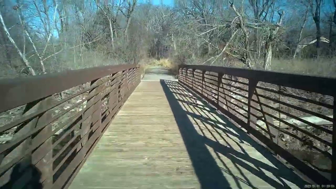 Riding around town on my e bike