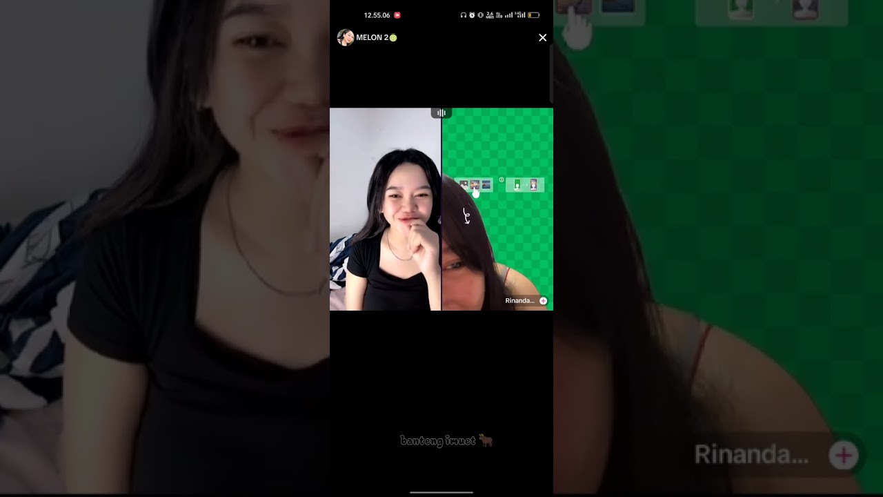 live melon vs rinanda yg kalah cilok