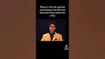 Best Shade Ever #prince #shade #bestshade #princebeingshady #truth #musicindustry #business