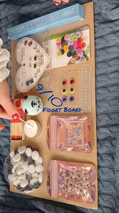 girly fidget board. девчачий фиджет борд - YouTube