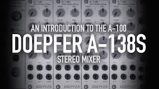 Doepfer A-138S Stereo Mixer