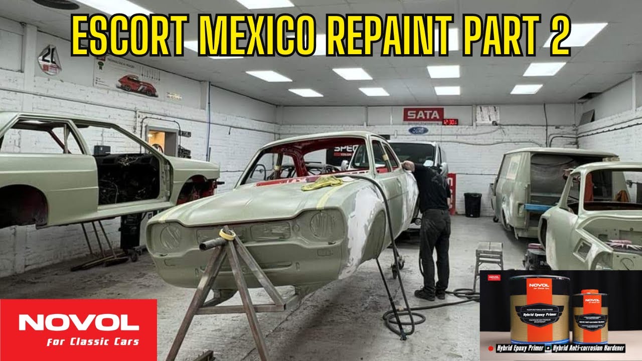 FORD ESCORT MK1 MEXICO RESPREY!! PART 2