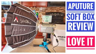 Review Aputure Light Dome Mini II Soft Box for Video Light Amaran 100x Bowen S Mount screenshot 5