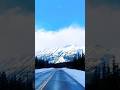 Driving through the heart of the Canadian Rockies in Alberta #icefieldsparkway #breathtakingviews