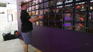 Touchscreen content that changed events