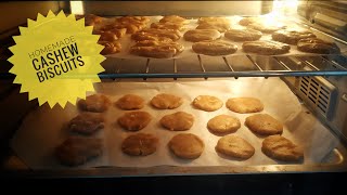 Homemade Cashew Biscuits using OTG | Preethas World | Tamil