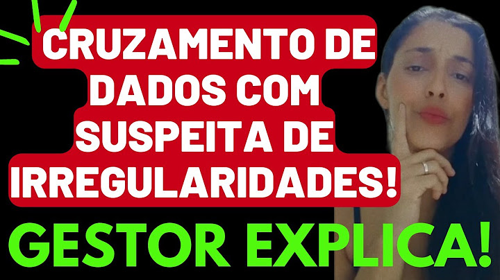 🚨 GESTOR EXPLICA SOBRE CRUZAMENTO DE DADOS COM SUSPEITA DE irregularidade! Veja!