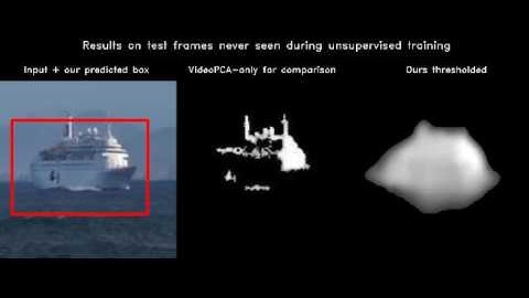 boat 1 - unsupervised object discovery