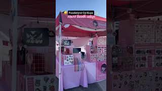 Foodieland Cal Expo Sacramento Vendor Booth Setup