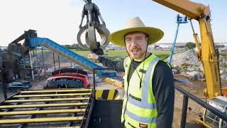 Lamborghini Vs World's Largest Shredder //@MrBeast