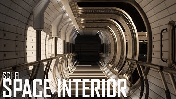 SciFi Space Interior Environment | UE4 Asset Pack Demonstration
