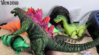 Jurassic Dinosaur Showdown – T-REX, Mosasaurus, Brachiosaurus, Gigantosaurus, Kentrosaurs,Dimetrodon