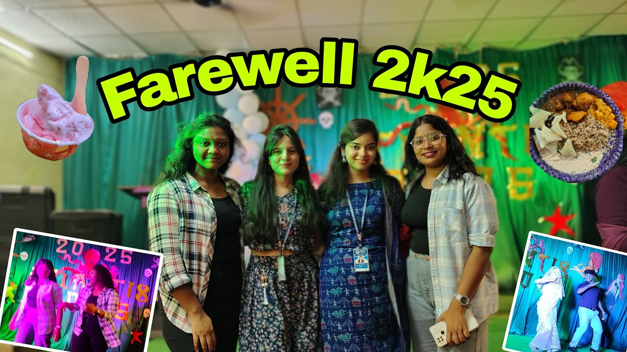 Farewell Party Vlog 2k25 ❤️‍🔥 School of Zoology🧜🏻‍♀️GM University Sambalpur#vlog #sambalpur #gmu