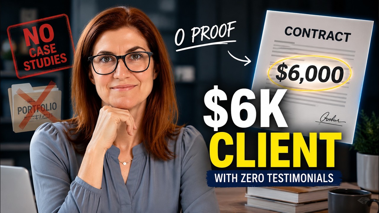 How I Closed a $6K AI Client With No Case Studies