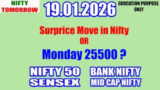 Nifty Tomorrow 19.01.2026 | Option Trading For Beginners | Technical Analysis in Tamil