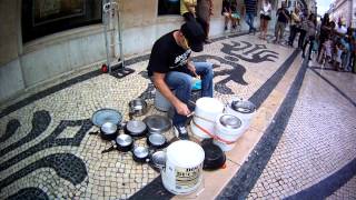 Batera na Rua Augusta em Lisboa 20/07/2014