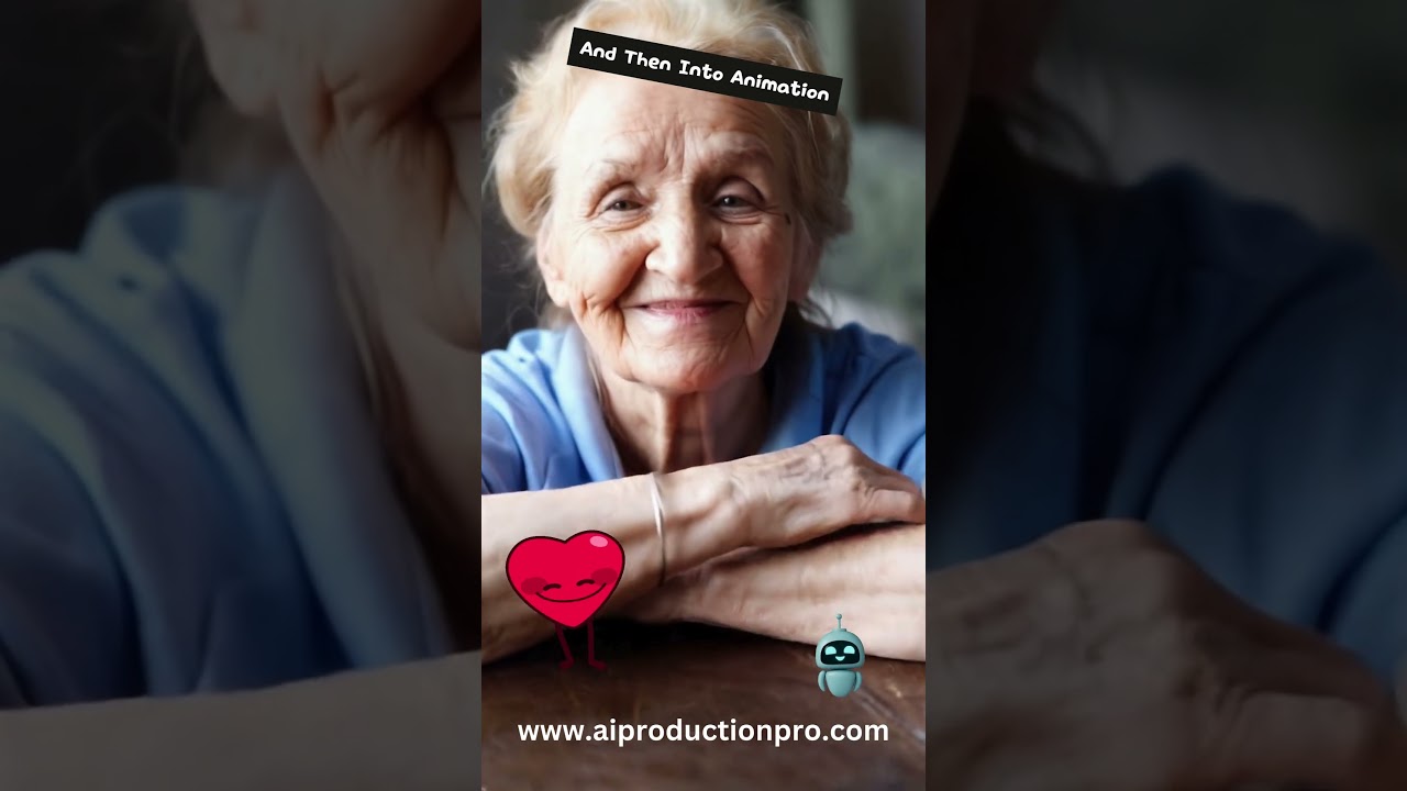 Grandma's Photos... Reimagined! to see her say i love you once more