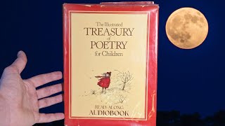 Reading Poems Inspired by The Seasons from a Beautiful Vintage Hardback