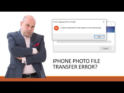 iPhone Photo File Transfer Error