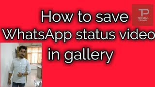 HOW TO SAVE WHATSAPP STATUS LYRICS VIDEO/PHOTO IN GALLERY ? !! screenshot 5