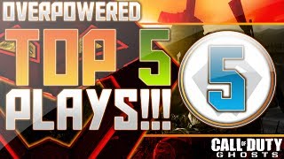 COD Ghosts - Overpowered Top 5 Plays Week 10! (Call of Duty: Ghost)
