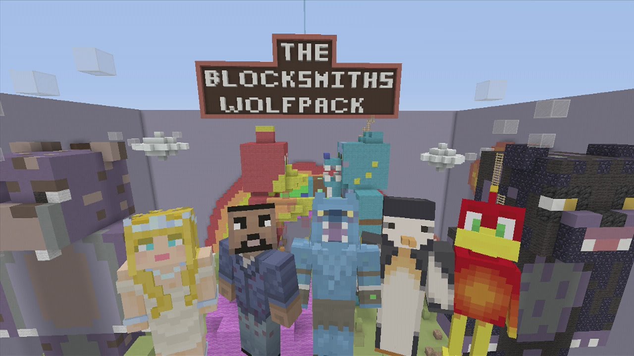 minecraft xbox one Minecraft Xbox- Blocksmith Wolfpack Hide And Seek