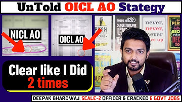 How I Cracked OICL AO and You can Too.