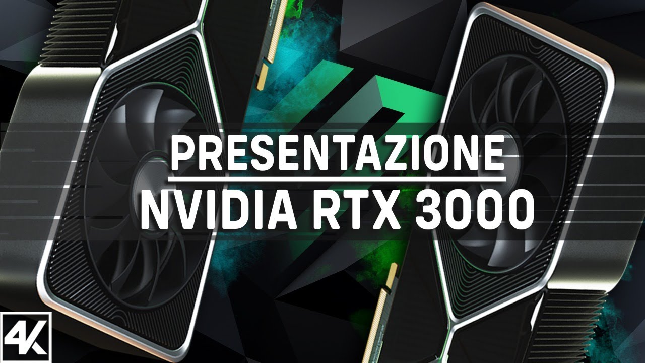 PRESENTAZIONE UFFICIALE NVIDIA RTX 3000 - YouTube