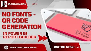 No Font - QR Code Generation in Power BI Report Builder!
