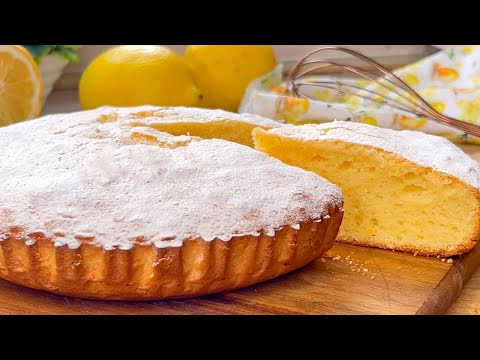 Moelleux au Citron : Gâteau Français Simple et Rapide ♥ Va Devenir Ton Nouveau Classique !