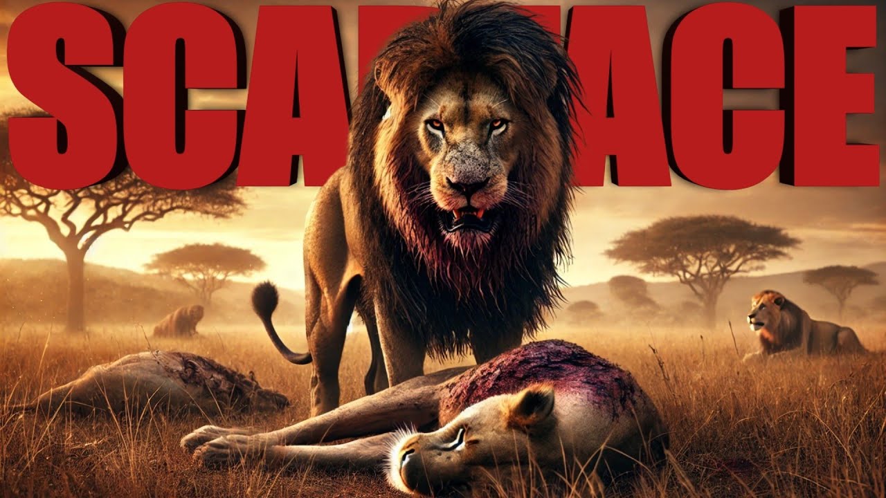 दुनिया के सबसे खतरनाक शेर Scarface की एक दर्दनाक अंत की कहानी। Scarface Lion Documentary in Hindi।