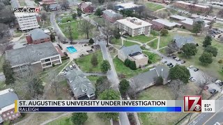 St. Augustine's University investigation