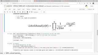 06 Implement Gaussian Mixture Model using EM algorithm
