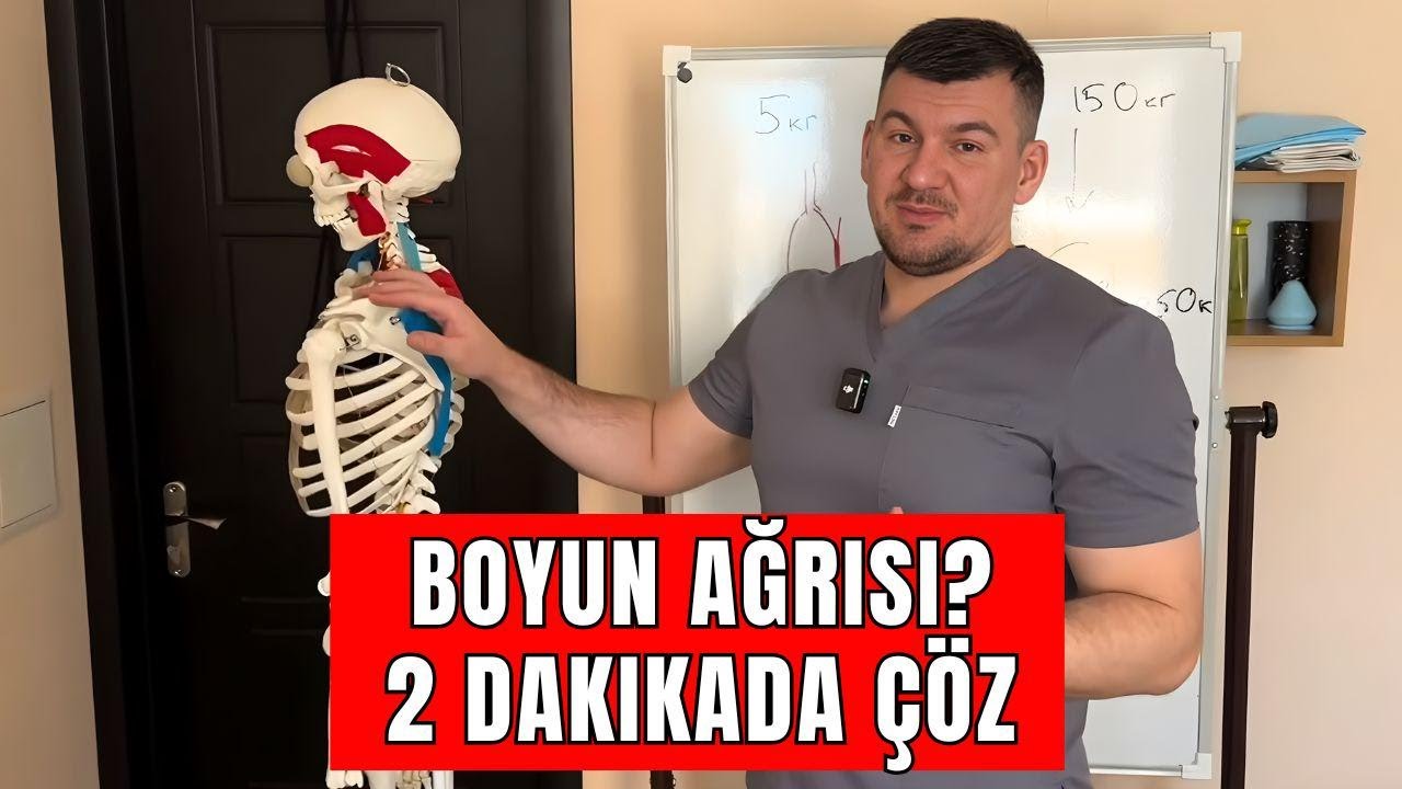 Boyun Kaslarını 2 Dakikada Rahatlat! Ağrı ve Gerginlik Tarih Oluyor