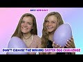 Don't Choose the Wrong Easter Egg Challenge ~ Jacy and Kacy