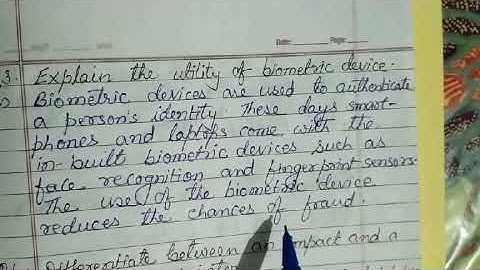 Class-5 Sub-Computer Ch-2 Input and Output Devices (Part-8)