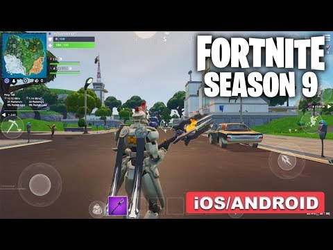 FORTNITE MOBILE SEASON 9 - GAMEPLAY ( ANDROID/iOS )