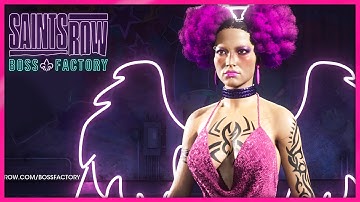 Saints Row Boss Factory Character Creation | Creating BOSS (demo)
