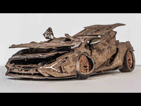 Lamborghini SIÁN – Restoration Abandoned model car