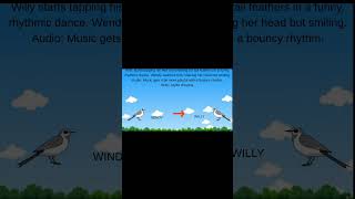 cartoon animation video story of two wagtail #shortvideo .
