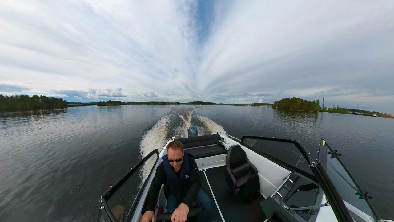 Boating on the Lake Kallavesi  - Kuopio Finland 2022