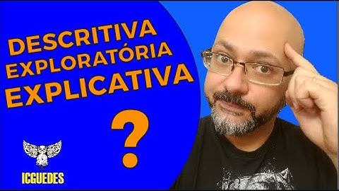 Pesquisa Descritiva, exploratória e explicativa  Qual é a diferença entre esses tipos de pesquisa