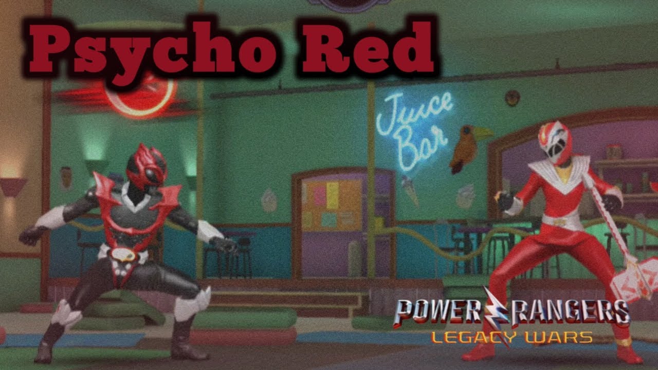 Psycho Red - The Hardest Power Rangers Character to Play | Power Rangers Legacy Wars