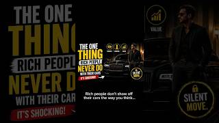 “The One Thing Rich People Never Do With Their Cars”