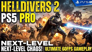 Helldivers 2 ps5 pro new update performance test