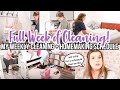 FULL WEEK OF CLEANING  My Weekly Homemaking Routine | HOW TO MAKE A CLEANING ROUTINE CLEAN WITH ME